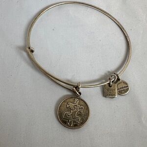Alex and Ani Gold Charm Bracelet
